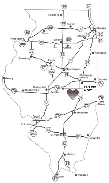 Click to see expanded Illinois Main Interstate map